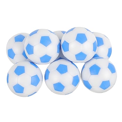 Warmhm 8 Stück Teiliges Tischfußball Zubehör Mini Fußball Bälle für Tischkicker Ersatzbälle und Passend für Standard Tischfußballspiele für Wettkämpfe und Partys von Warmhm