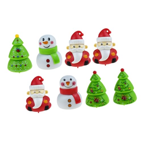 Warmhm 8 Stück Teiliges Weihnachts Pull Back Auto Bunte Spielzeuge für Weihnachtsdekoration und Partygeschenke Spaßige Lernspielzeuge für Kleinkinder Gemischte von Warmhm
