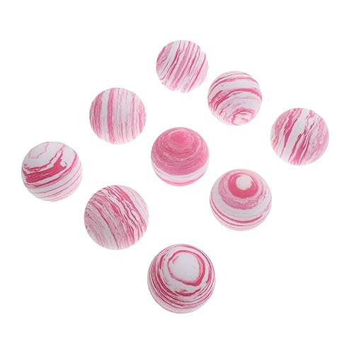 Warmhm 9 Stück Schaumstoffkugelspielzeug prallen Ball federnd Hüpfbauer kreative Schaumkugeln Hüpfbällchen Craft Kit Schäume Bälle schäumende Kugeln Mini-Hüpfbälle weiche Bälle Eva Rosa Warmhm 9 Stück Schaumstoffkugelspielzeug prallen Ball federnd Hüpfbauer kreative Schaumkugeln Hüpfbällchen Craft Kit Schäume Bälle schäumende Kugeln Mini-Hüpfbälle weiche Bälle Eva Rosa von Warmhm