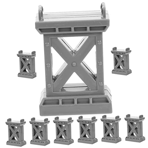 Warmhm 9 Stück Teiliges Holzschienen Brückenstützen für Spielzeugzüge Stabiler Aufsatz für Holzeisenbahnen zur Verbesserung von Layouts und Spielvergnügen Warmhm 9 Stück Teiliges Holzschienen Brückenstützen für Spielzeugzüge Stabiler Aufsatz für Holzeisenbahnen zur Verbesserung von Layouts und Spielvergnügen von Warmhm