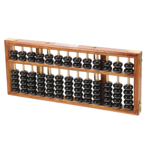 Warmhm Abakus Abakus Für Vintage Abakus Mathe Abakus Für Zählspielzeug Abakus Für Retro Werkzeuge Für Schüler Abakus Retro Stil Abakus Khaki Holz von Warmhm