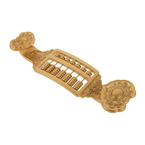 Warmhm Abakus Lehrmittel Vintage Abakus Dekorative Figuren Desktop Abakus Figur Home Abakus Ornament Desktop Abakus Dekorativer Abakus Kleine Abakus Statue Messing von Warmhm