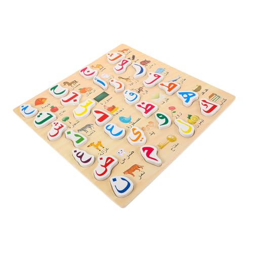 Warmhm Alphabet-rätsel Für Kleinkinder Alphabet Basteln Kleinkind Alphabet-Puzzle Für Hölzern von Warmhm
