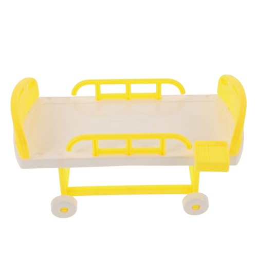 Warmhm Arzt Rollenspiel Kinderarztspielzeug Medizinisches Bett Medizinisches Kinderwerkzeug vor, Spiel zu Plastik Yellow von Warmhm