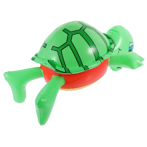 Warmhm Aufblasbare Schildkröte aus Tiermotiv Ballon für Partys und Strand Wasserspielzeug für Erwachsene Leicht und Tragbar für Outdoor Events von Warmhm