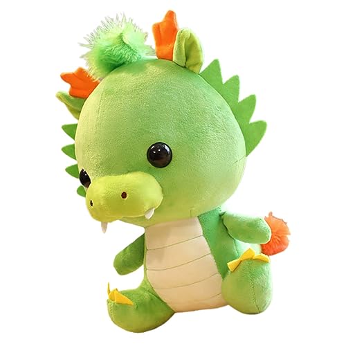 Warmhm Ausgestopfter Drache Plüsch Das Tier Kuscheltier Tiere Entzückende Drachenpuppe Sofapuppe Drachenpuppe Maskottchen Drachenpuppe Drachenpuppe Im Chinesischen Stil Grüne von Warmhm