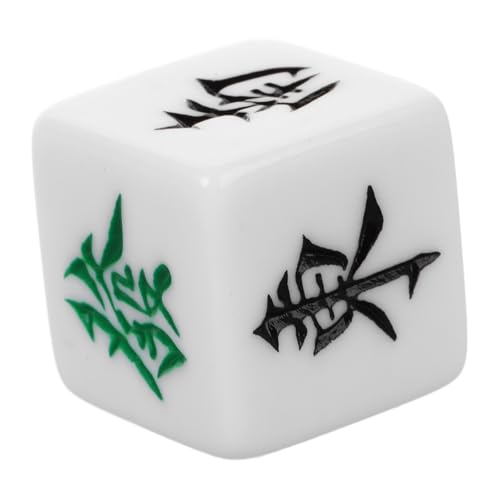 Warmhm Azimutwürfel Kleine Mahjong Würfel Brettspiel Würfel Spiel Requisiten Würfel Massen Würfel Spielspielzeug Große Würfel Partygeschenk Würfel Für Mahjong Kleine Würfel Tragbare von Warmhm