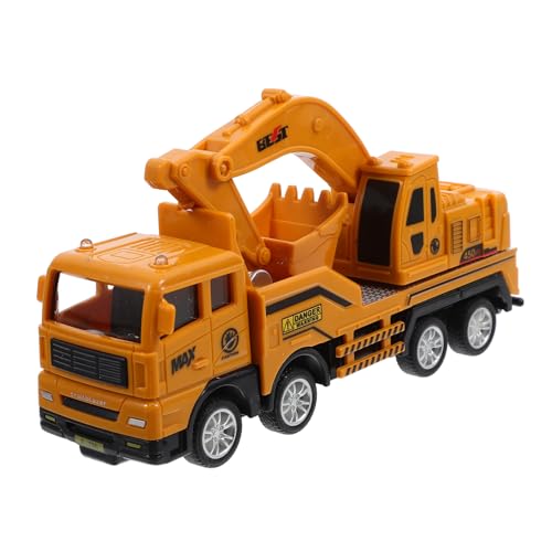 Warmhm Bagger spielzeugauto LKW kran Bagger Party-Truck-Modell kleines technisches Fahrzeug Baufahrzeug lustiges LKW-Modell Metall Yellow Warmhm Bagger spielzeugauto LKW kran Bagger Party-Truck-Modell kleines technisches Fahrzeug Baufahrzeug lustiges LKW-Modell Metall Yellow von Warmhm