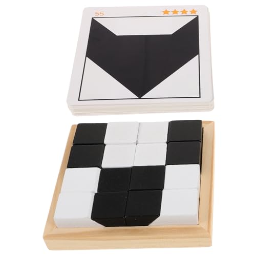 Warmhm Baustein-Rätsel bauklötze familienspiel kinderentwicklung Holzpuzzle konstruktionsspielzeug Puzzle aus Holzblöcken Puzzlespielzeug Brettspiele Babyblöcke Spiel-Puzzle-Bauwürfel Warmhm Baustein-Rätsel bauklötze familienspiel kinderentwicklung Holzpuzzle konstruktionsspielzeug Puzzle aus Holzblöcken Puzzlespielzeug Brettspiele Babyblöcke Spiel-Puzzle-Bauwürfel von Warmhm