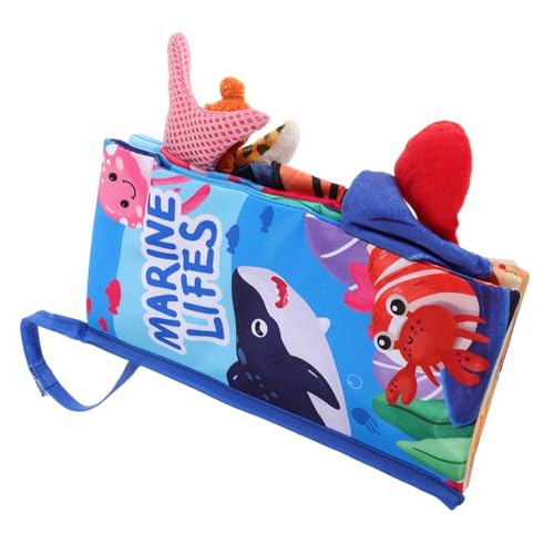 Warmhm Bilderbuch Zur Früherziehung Stoffbücher Für Babys Crinkle-bücher Weiche Bücher Für Babys Babytuchbücher Babybuch Aus Stoff Knisterbücher Für Babys Weiches Babybuch Polyester von Warmhm