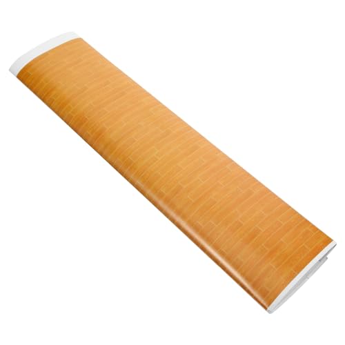 Warmhm Puppenhaus Bodenpapier Mini Bodenpapier Mini Bodenaufkleber Dekorative Miniatur Dielenblatt von Warmhm