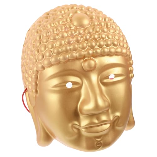 Warmhm Buddha Mask Karneval Party Cosplay Maske Goldfarben Leichtes Material Für Maskenball Festival Halloween Themenparty Warmhm Buddha Mask Karneval Party Cosplay Maske Goldfarben Leichtes Material Für Maskenball Festival Halloween Themenparty von Warmhm