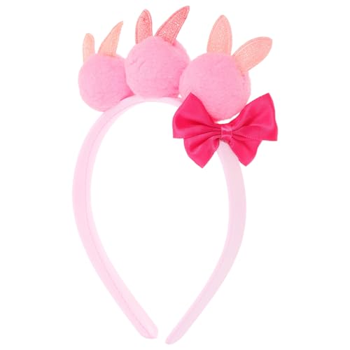 Warmhm Bunny Ohren Haarreif mit Flauschigen Pompons Flexibles Stirnband für Erwachsene Party und Karnevalskostüm Niedliches Hasenohren Accessoire für Feiertagsfeiern Warmhm Bunny Ohren Haarreif mit Flauschigen Pompons Flexibles Stirnband für Erwachsene Party und Karnevalskostüm Niedliches Hasenohren Accessoire für Feiertagsfeiern von Warmhm