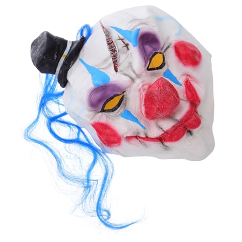 Warmhm Clown Maske Halloween Kostüm Masquerade Vollgesichtsmaske Leicht Atmungsaktiv Wiederverwendbar Karneval Party Zubehör für Erwachsene Warmhm Clown Maske Halloween Kostüm Masquerade Vollgesichtsmaske Leicht Atmungsaktiv Wiederverwendbar Karneval Party Zubehör für Erwachsene von Warmhm