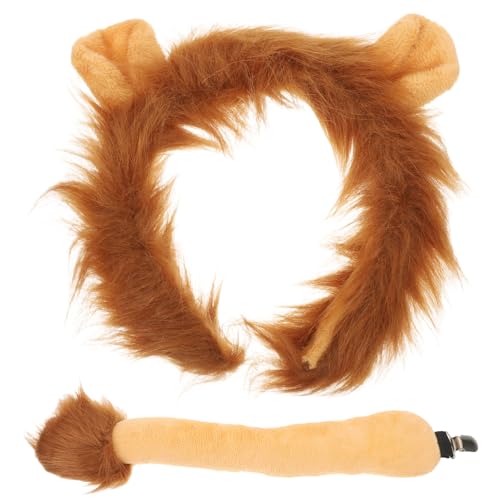 Warmhm Cosplay Ohr Stirnband Satz mit Kostüm Zubehör für Partys Fotorequisiten und Rollenspiele von Warmhm