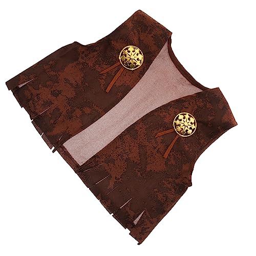 Warmhm Cowboy Kinderkostüm Weste für Rollenspiel Halloween Party und Kostümpartys Cosplay Weste für Jungen für Geburtstagsfeiern und Festliche Anlässe Warmhm Cowboy Kinderkostüm Weste für Rollenspiel Halloween Party und Kostümpartys Cosplay Weste für Jungen für Geburtstagsfeiern und Festliche Anlässe von Warmhm