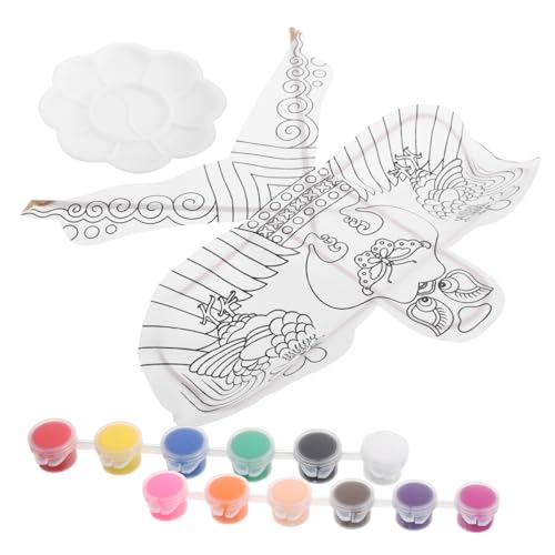 Warmhm DIY Drachen Bausatz für Drachen mit Aquarell Set Kreatives Basteln für Strand und Outdoor Aktivitäten für Anfänger und Kreative Projekte Warmhm DIY Drachen Bausatz für Drachen mit Aquarell Set Kreatives Basteln für Strand und Outdoor Aktivitäten für Anfänger und Kreative Projekte von Warmhm