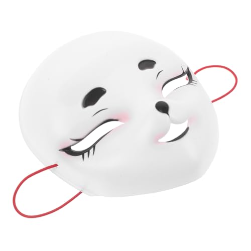 Warmhm DIY Karneval Maske aus Kunststoff zum Bemalen Niedliche Blanko Masquerade Maske mit Glatter Oberfläche für Partys Kostümbälle und Cosplay Vielseitig Einsetzbar für Erwachsene von Warmhm