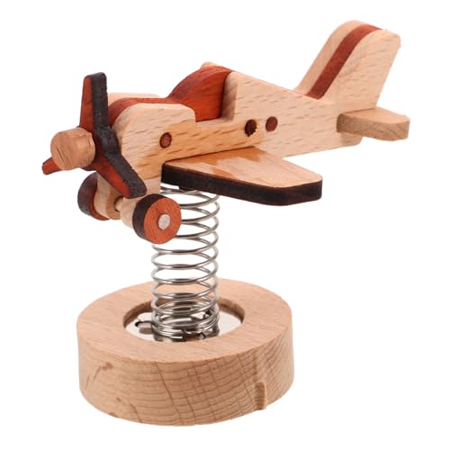 Warmhm DIY-flugzeugmodell Aus Holz: Federschwingendes Kleines Flugzeugspielzeug, Holzflugzeug-bastelsets Für Kinder, Auto-armaturenbrett-Dekoration Für Büro, Zuhause, Schreibtisch Warmhm DIY-flugzeugmodell Aus Holz: Federschwingendes Kleines Flugzeugspielzeug, Holzflugzeug-bastelsets Für Kinder, Auto-armaturenbrett-Dekoration Für Büro, Zuhause, Schreibtisch von Warmhm