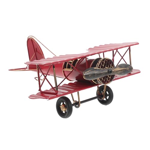 Warmhm Desktop-Vintage-flugzeugmodell-Dekoration, Gusseisen-flugzeugmodell, Kleines Flugzeug, Foto-Requisite Warmhm Desktop-Vintage-flugzeugmodell-Dekoration, Gusseisen-flugzeugmodell, Kleines Flugzeug, Foto-Requisite von Warmhm