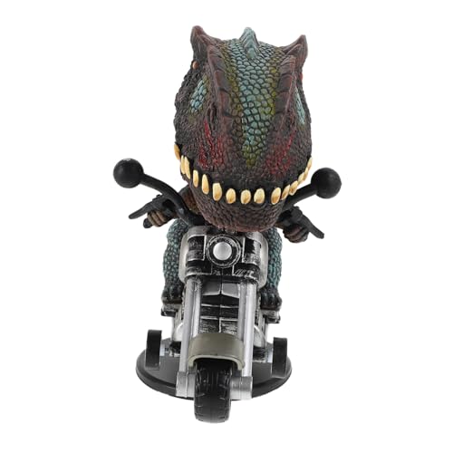 Warmhm Dinosaurier Motorradmodell für Rotierendes für Kleinkinder Kreatives Design für Auto Innenraum Lustiges für Jungen und Interaktives Deko Element Warmhm Dinosaurier Motorradmodell für Rotierendes für Kleinkinder Kreatives Design für Auto Innenraum Lustiges für Jungen und Interaktives Deko Element von Warmhm