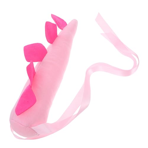 Warmhm Dinosaurierschwanz Aufblasbarer Dinosaurierkostüm Dinosaurier Outfit Dinosaurierkostüm Dinosaurier Cosplay Kostüm Dinosaurierkostüm Accessoire Tierschwanz Kostümstoff Rosa von Warmhm