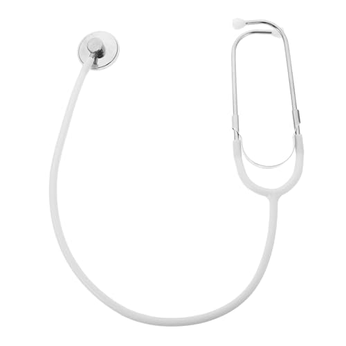 Warmhm Doktorstethoskop für Doctor für Erwachsene Lustiges funnytoys Fun Toy -Simulation Rollenspiel Plastik Weiß von Warmhm