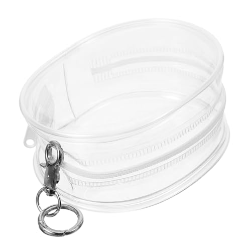 Warmhm Doll Carrier Bag für Kleine Puppen Transparentes Material Aufbewahrungstasche mit Haken für Outdoor Aktivitäten Präsentation Ihrer Puppen von Warmhm