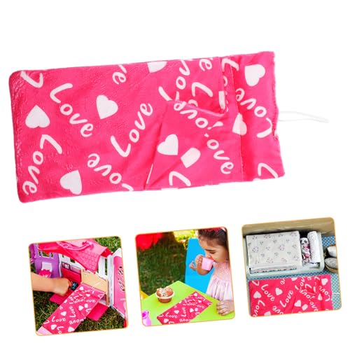 Warmhm Doll Wiederverwendbarer Puppenschlafsack für Puppenzubehör Niedliches Design für Puppenbettwäsche für Rollenspiele und Puppenstuben Warmhm Doll Wiederverwendbarer Puppenschlafsack für Puppenzubehör Niedliches Design für Puppenbettwäsche für Rollenspiele und Puppenstuben von Warmhm