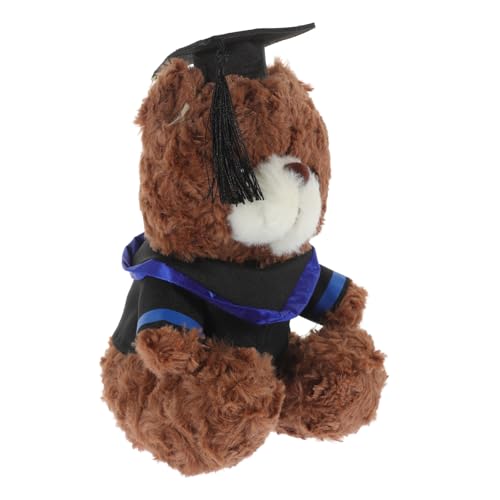 Warmhm Dr Bär Puppe Plüsch Abschluss Bär Puppe Abschluss Bär Plüsch Bär Cartoon Bär Puppe Abschluss Zarter Stoffbär Stofftier Puppe Plüsch Bär Puppe Pp Baumwolle von Warmhm