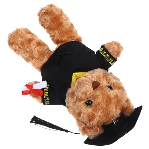 Warmhm Dr. Bärenpuppe Abschlussbär Vorhanden Winziges Abschluss-stofftier Tierspielzeug Für Die Abschlusssaison Absolvent Stofftier Abschluss-kuschelbären Für Zu Hause Plüsch von Warmhm