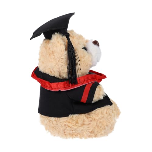 Warmhm Dr. Bärenpuppe Abschlussfeier abschlussgeschenk kinderspielzeug Dekoration Geschenkidee Plüschpuppe süßer Bär Kuscheltier Plüschspielzeug Plüsch-Abschlussbär Party-Abschlussbär von Warmhm
