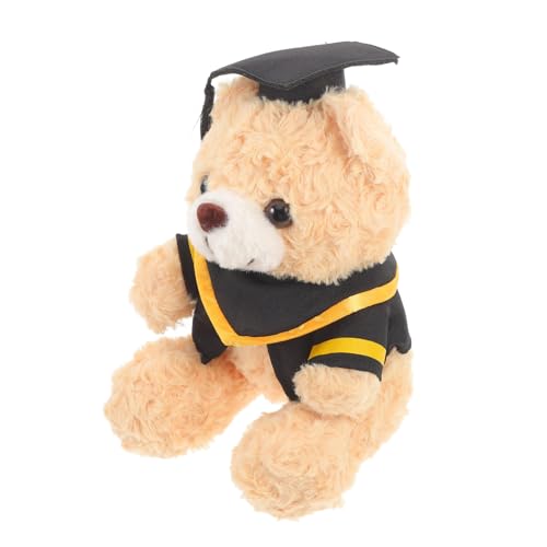 Warmhm Dr. Bärenpuppe Plüschspielzeug Bärenparty Tragen Riesenweich Groß Plüsch-abschlussbär- Abschluss Ausgestopfter Bär Graduierung Plüsch Bärenpuppe Abschlusspuppe Light Brown von Warmhm
