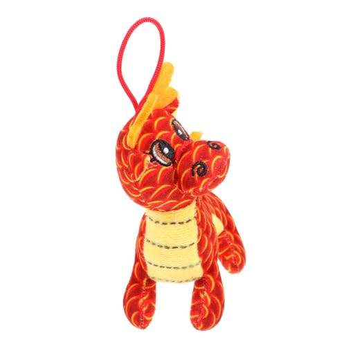 Warmhm Jahr-Drache-Maskottchen Plüsch-Drache-Spielzeug Für Chinesische Jahr-Geburtstage Hochzeiten von Warmhm