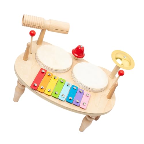 Warmhm Drum Set aus Multifunktionales Musikinstrument für Einfach zu Bedienen Fördert Musikalisches Interesse und Rhythmusgefühl für Jungen Warmhm Drum Set aus Multifunktionales Musikinstrument für Einfach zu Bedienen Fördert Musikalisches Interesse und Rhythmusgefühl für Jungen von Warmhm