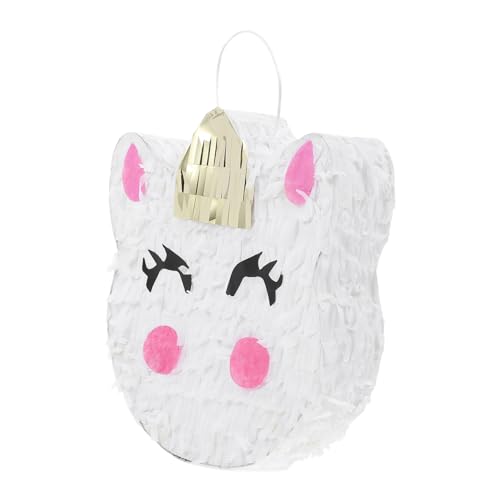Warmhm Einhorn Piñata für Kindergeburtstag Zuckerfüllung Kreatives Partyzubehör für Spiele und Spaß mit Freunden Einhorn für Jungen von Warmhm