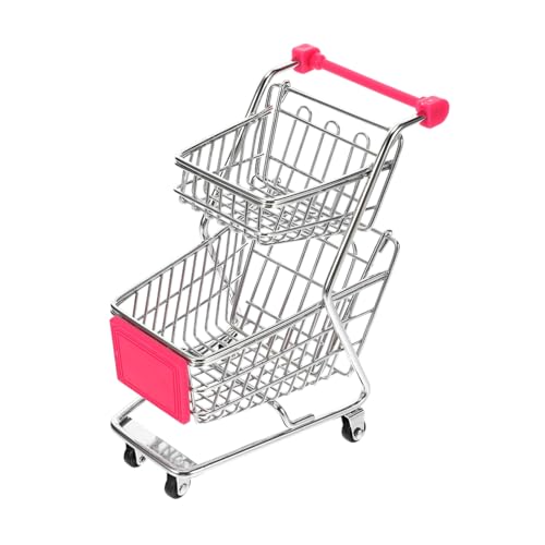 Warmhm Einkaufswagen Zappelfüller Miniatur Einkaufswagen Mini Fußballspielzeug Küchenzubehör Einkaufswagen Registrierkassenspielzeug Mini Supermarkt Handwagen Rosy Iron Warmhm Einkaufswagen Zappelfüller Miniatur Einkaufswagen Mini Fußballspielzeug Küchenzubehör Einkaufswagen Registrierkassenspielzeug Mini Supermarkt Handwagen Rosy Iron von Warmhm