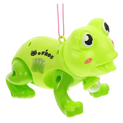 Warmhm Elektrischer Frosch für Batteriebetriebene Leuchtende Musikalische Hüpf Spielzeuge für Kleinkinder für Geburtstagsgeschenke und Feiertage Warmhm Elektrischer Frosch für Batteriebetriebene Leuchtende Musikalische Hüpf Spielzeuge für Kleinkinder für Geburtstagsgeschenke und Feiertage von Warmhm