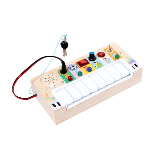 Warmhm Elektronische Klavier Tragbares Interaktives Musikinstrument aus Holz Sicher und Kinderfreundlich Drinnen und Draußen Fördert Musikalische Fähigkeiten Warmhm Elektronische Klavier Tragbares Interaktives Musikinstrument aus Holz Sicher und Kinderfreundlich Drinnen und Draußen Fördert Musikalische Fähigkeiten von Warmhm