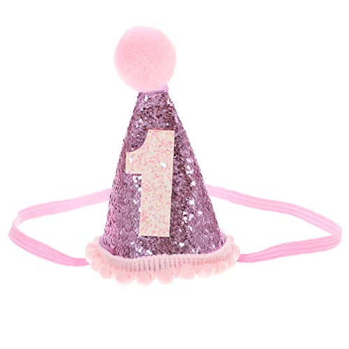 Warmhm Erster Geburtstags Hut mit Haarband für Jungen Verstellbarer Partyhut Süßes Accessoire für Fotorequisite für Kinderfeiern Hochwertige Handwerkskunst mit Rand Warmhm Erster Geburtstags Hut mit Haarband für Jungen Verstellbarer Partyhut Süßes Accessoire für Fotorequisite für Kinderfeiern Hochwertige Handwerkskunst mit Rand von Warmhm