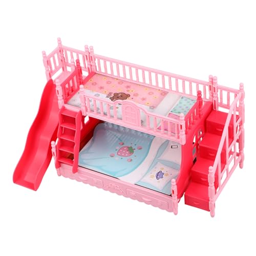 Warmhm Etagenbett für Puppen Mini Puppenmöbel Puppenhausbett Puppenhauszubehör Plüsch Puppen etagenbett puppenhaus Einrichtung Etagenbett-Ornament Puppenhaus-Etagenbett- Abs Rosa Warmhm Etagenbett für Puppen Mini Puppenmöbel Puppenhausbett Puppenhauszubehör Plüsch Puppen etagenbett puppenhaus Einrichtung Etagenbett-Ornament Puppenhaus-Etagenbett- Abs Rosa von Warmhm