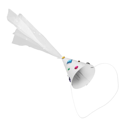 Warmhm Fantasievoller Geburtstags Hut für Papier und Netzstoff Perfektes Foto Accessoire für Partys für Geburtstagsfeiern Themenpartys und Besondere Anlässe und Leicht Warmhm Fantasievoller Geburtstags Hut für Papier und Netzstoff Perfektes Foto Accessoire für Partys für Geburtstagsfeiern Themenpartys und Besondere Anlässe und Leicht von Warmhm
