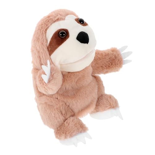 Warmhm Faultier Handpuppe Geschichtenerzählende Tierhandpuppen Handpuppen für Handpuppe für emuliertes Tierspielzeug Handpuppe aus Stoff mit Tiermotiv PP Baumwolle Warmhm Faultier Handpuppe Geschichtenerzählende Tierhandpuppen Handpuppen für Handpuppe für emuliertes Tierspielzeug Handpuppe aus Stoff mit Tiermotiv PP Baumwolle von Warmhm