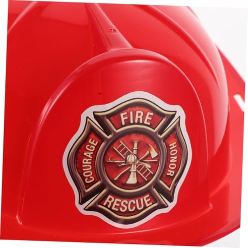 Warmhm Feuerwehrmann Mütze für Sicher und Komfortabel Feuerwehrmann Zubehör für Rollenspiele und Partys Stabilen Materialien für Jungen Warmhm Feuerwehrmann Mütze für Sicher und Komfortabel Feuerwehrmann Zubehör für Rollenspiele und Partys Stabilen Materialien für Jungen von Warmhm