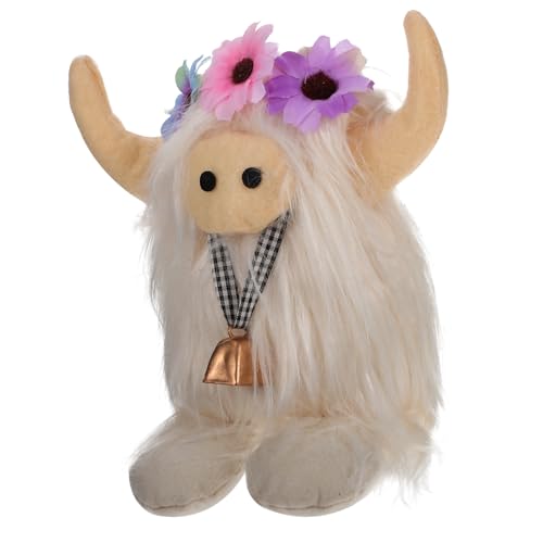 Warmhm Fluffiges Kuh Plüschspielzeug Niedliches Dekorationsstück für Jugendliche Hochwertige Verarbeitung Waschbar Cartoon Design für Schreibtischdekoration Warmhm Fluffiges Kuh Plüschspielzeug Niedliches Dekorationsstück für Jugendliche Hochwertige Verarbeitung Waschbar Cartoon Design für Schreibtischdekoration von Warmhm