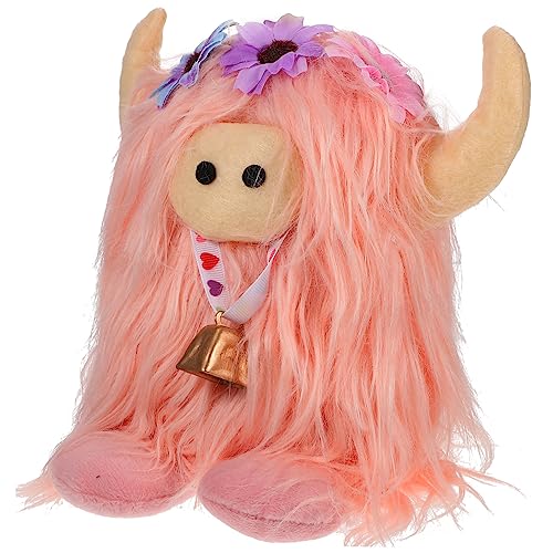 Warmhm Fluffy Cow Plüschspielzeug Süße Kuh Dekoration für Erwachsene Kuscheltier für Auto Sofa und Bett Kreatives Design für Vielseitige Nutzung Warmhm Fluffy Cow Plüschspielzeug Süße Kuh Dekoration für Erwachsene Kuscheltier für Auto Sofa und Bett Kreatives Design für Vielseitige Nutzung von Warmhm