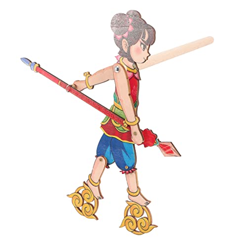 Warmhm Folk Shadow Toy Handgemachtes für Traditionelles Chinesisches Schattenspielzeug für Bildung und Aufführungen Kindergärten und Familienaktivitäten Warmhm Folk Shadow Toy Handgemachtes für Traditionelles Chinesisches Schattenspielzeug für Bildung und Aufführungen Kindergärten und Familienaktivitäten von Warmhm