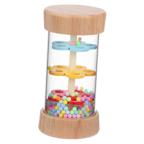 Warmhm Freizeitspielzeug Rohrregenstab Shaker -Regenmacher musikalisches für Kleinkinder Musical Toy Regenmacher für Musikinstrumente Holz Colorful von Warmhm