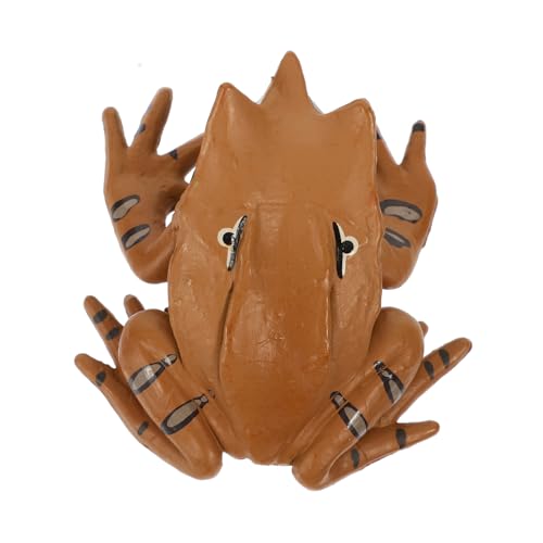 Warmhm Frosch Modell Simulation Frosch Figur Kunststoff Gefälschte Frosch Spielzeug Home Desktop Ornament von Warmhm