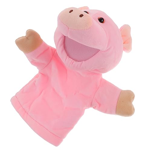 Warmhm Frühe Pädagogische Handpuppe aus Plüsch Interaktive Marionette für Kreatives und Eltern Junge Mädchen Interaktion Schwein für Kleinkinder Warmhm Frühe Pädagogische Handpuppe aus Plüsch Interaktive Marionette für Kreatives und Eltern Junge Mädchen Interaktion Schwein für Kleinkinder von Warmhm